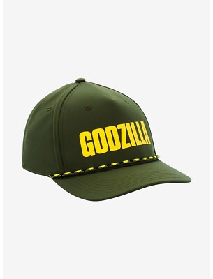 Godzilla Logo Cord Snapback Hat-image
