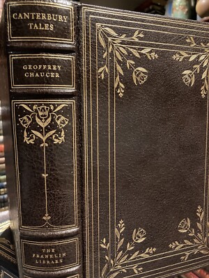 Franklin Library: GEOFFREY CHAUCER: THE CANTERBURY TALES: WIFE OF BATH: MILLER-image