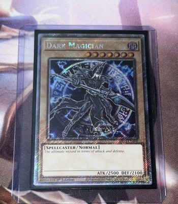 Dark Magician 1st Edition RA04-EN106 Platinum Secret Rare-image