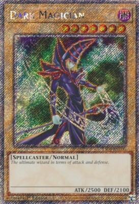 YuGiOh! Dark Magician (6th Alt Art) RA04-EN106 Platinum Secret Rare - Near Mint-image