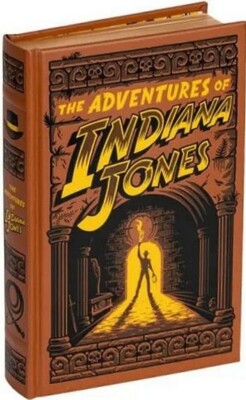 THE ADVENTURES of INDIANA JONES - AN ANTHOLOGY~ LEATHER GIFT EDITION ~ BRAND NEW-image