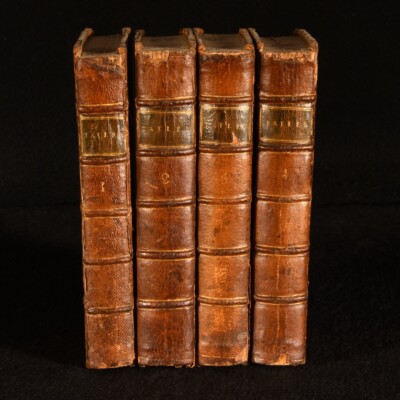 1723-1737 4Vols The Tatler or Lucubrations of Isaac Bickerstaff Richard Steel...-image