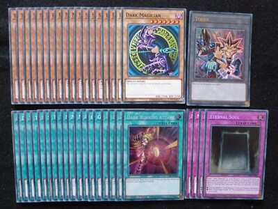 YU-GI-OH 40 CARD DARK MAGICIAN DECK  *READY TO PLAY*-image