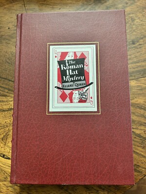 The Roman Hat Mystery Ellery Queen  Franklin Mystery Library 1989-image