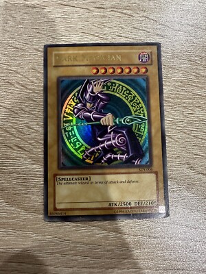 Yugioh Cards Dark Magician SDY Ultra Rare Holo with Bonus Gift-image