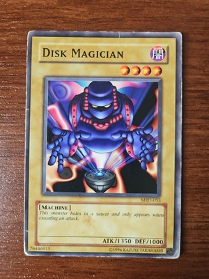 YuGiOh Metal Raiders MRD-053 - DISK MAGICIAN, Unlimited-image