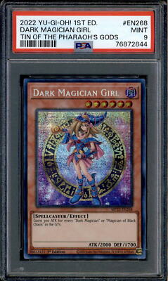 Dark Magician Girl - MP22-EN268 - PSA 9 - 1st Secret - Tin Promo - Yu-Gi-Oh - 72-image