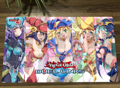 2021 YGO! OCG Playmat Dark Magician Girl Duel Battlefield TCG CCG Mat + Bag-image