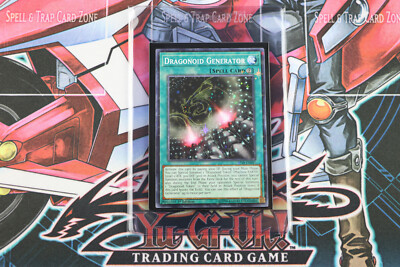 YuGiOh Spell Card Dragonoid Generator SP18-EN041 1st Edition Starfoil Rare-image
