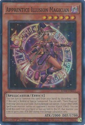 Yugioh! Apprentice Illusion Magician - RA04-EN023 - Super Rare - 1st Edition Nea-image
