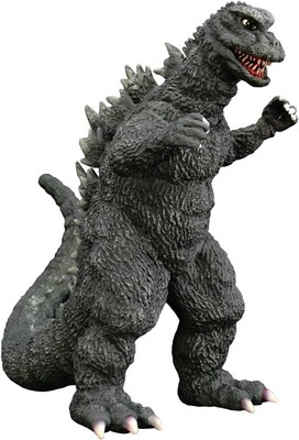 Godzilla (1968) Middle Soft Vinyl Kit Reprint Non Scale Soft Vinyl Unpainted Ass-image