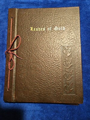 Leaves of Gold 1964 12th Print Anthology of Prayers Book Clyde Francis Lytle-image