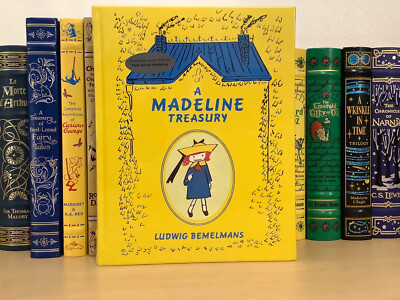 A Madeline Treasury by Ludwig Bemelmans - illustrated / leather-bound-image