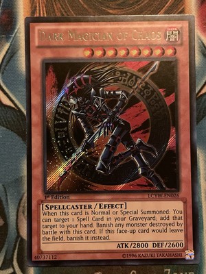 YUGIOH! Dark Magician of Chaos LCYW-EN026 Secret Rare 1st Edition NM-image