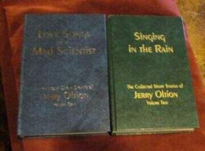 Jerry Oltion - COLLECTED SHORT STORIES - 2 vol leather - SIGNED LMTD FIRST-image
