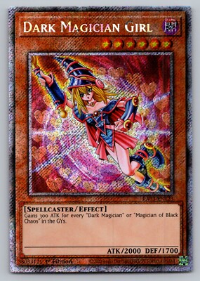 Dark Magician Girl (Art C) Yugioh RA03-EN123 Platinum Secret Rare PSR NM-image