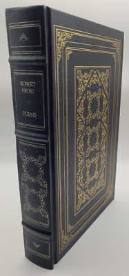 Franklin Library ROBERT FROST POEMS • American Pulitzer Prize-winning Collection-image