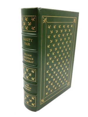 VANITY FAIR BY WILLIAM M. THACKERAY ~ THE FRANKLIN LIBRARY'S 100 GREATEST BOOKS-image