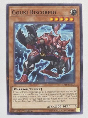 Gouki Riscorpio - SP18-EN017 - Star Pack VRAINS - Yugioh - *1ST EDITION*-image