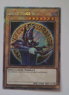 1st Edition Dark Magician Rare Battle Of Chaos  Excellent Condition. RA04-EN106-image