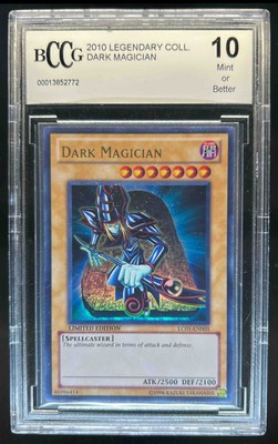 2010 Yu-Gi-Oh! Legendary Collection Dark Magician #LC01-EN005 BCCG 10-image
