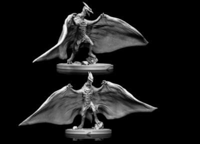 Rodan Pterodactyl Godzilla kaiju 5.1 inch length  cinema Models Kits DIY-image