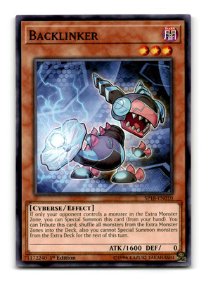 Backlinker - SP18-EN010 1st Edition - YuGiOh-LP-image