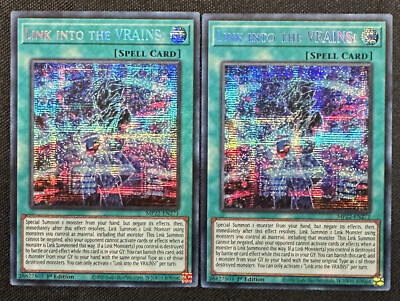 YUGIOH 2x Link into the VRAINS! - MP22-EN271 - Prismatic Secret Rare - NM-image