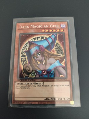 YuGiOh Dark Magician Girl SBC1-ENA05 1st Edition Secret Rare-image