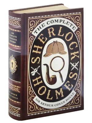 ❤️THE COMPLETE SHERLOCK HOLMES Arthur Conan Doyle Leather Bound Edition NEW-image