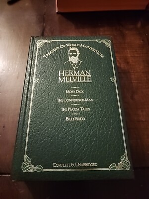 Treasury of World Masterpieces Herman Melville 4 Stories In 1 Book: MOBY DICK...-image