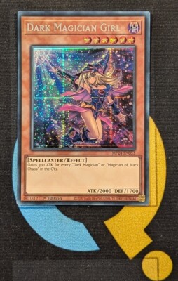 MP24-EN053 Dark Magician Girl Alt Art Prismatic Secret Rare 1st Ed YuGiOh-image