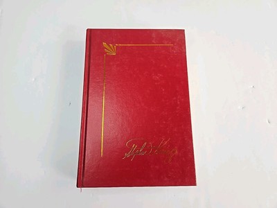 SALEM'S LOT by Stephen King - Library Edition Red Leather-Bound Hardcover-image