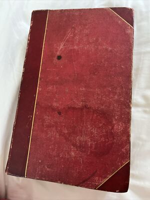 GODEY'S LADY'S BOOK 1850s FULL LEATHER BOUND ILLUSTRATED PAGES-image