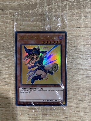 Dark Magician Girl Ultra Rare Limited Edition Sealed Yugioh-image