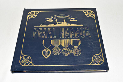 Easton Press PEARL HARBOR Ernest Arroyo OVERSIZED 2001 1ST LEATHER FINE/RARE/OOP-image