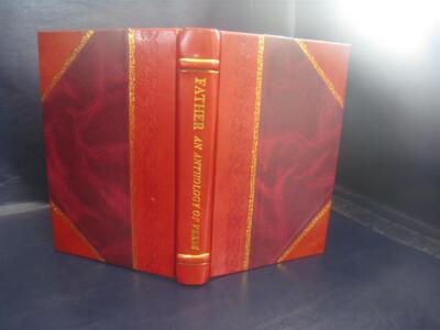 Father An Anthology Of Verse 1934 By Margery Doud, Cleo M. Parsley Leather Bound-image