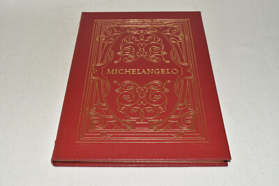Easton Press MICHELANGELO Frederick Hartt ART GREAT ARTIST BOOK 1984 LEATHER-image