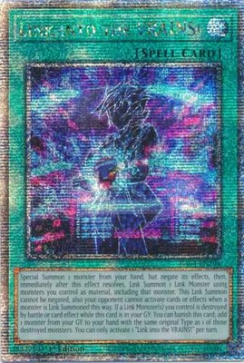 Link into the VRAINS! - RA04-EN294 - Quarter Century Secret Rare Near Mint-image