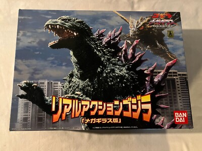 2000 Bandai Real Action Godzilla vs Megaguirus Model  Kit preowned non working-image
