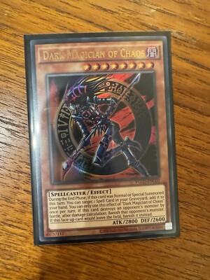 Yu-gi-oh! TCG Dark Magician of Chaos YGLD-ENC02 Unlimited Ultra Rare-image
