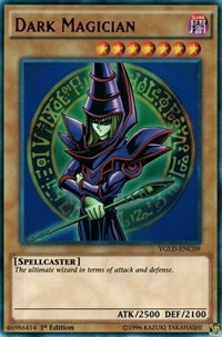 King of Games: Yugi's Legendary Decks #YGLD-ENC09 Dark Magician (C)-image