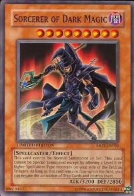 YUGIOH Sorcerer of Dark Magic Deck Complete 40 - Cards-image