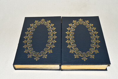 Easton Press 2V THE EMERGENCE OF LINCOLN Allan Nevins 1ST LEATHER History FINE!-image