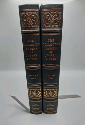 The Collected Papers of Joseph Lister Vol I & II Classics Of Medicine Library -image