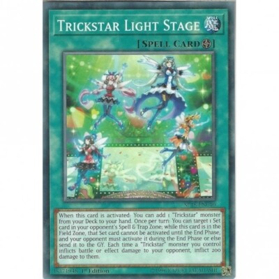 Trickstar Light Stage Yu-Gi-Oh! SP18-EN040 1st Common-image