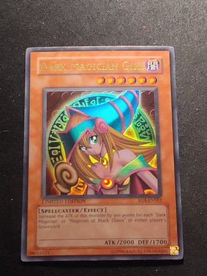 Dark Magician Girl Yu-Gi-Oh Limited Edition RDS-ENSE2 Ultra Rare Card Played LP-image
