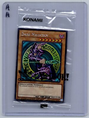 (AA) YuGiOh Dark Magician (Adidas Exclusive)  NM Limited Promotional Cards-image