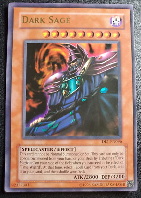Yu-Gi-Oh! Dark Sage DB1-EN096  NM Ultra Rare Very RARE-image