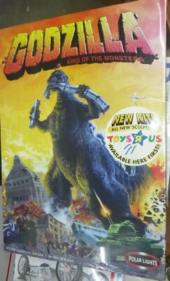 POLAR LIGHTS 05046 GODZILLA KING OF THE MONSTERS DIORAMA MODEL KIT-image